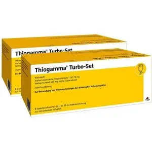 Thiogamma Turbo Set Injektionsflaschen