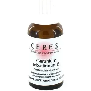 Ceres Geranium robertianum Urtinktur