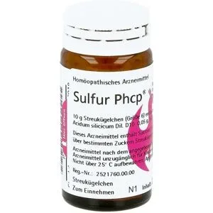 Sulfur Phcp Globuli