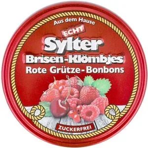 Echt Sylter Insel Klömbjes Rote Grütze Bonbons