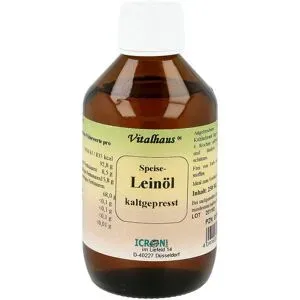 Leinöl Kaltgepresst Vitalhaus