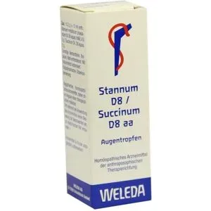 Stannum D8 Succinum D8 aa Augentropfen