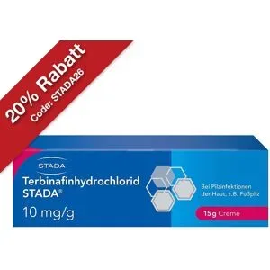 Terbinafin STADA Terbinafinhydrochlorid STADA 10mg/g Creme