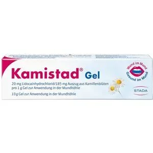 Kamistad Gel bei Zahnfleischentzündungen und Aphten
