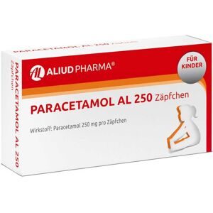 ALIUD Pharma GmbH, Paracetamol AL 250 Zäpfchen bei akuten Schmerzen und Fieber