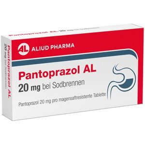 ALIUD Pharma GmbH, Pantoprazol AL 20 mg bei Sodbrennen