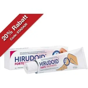 Hirudoid Forte Creme bei Venenentzündungen und Blutergüssen