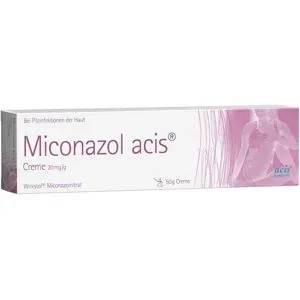 Miconazol acis Creme