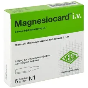 Magnesiocard intravenös Injektionslösung