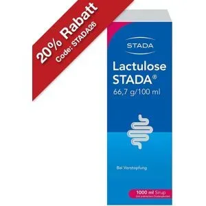 Lactulose STADA 66.7g/100ml Sirup bei Verstopfung