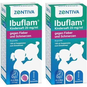 Ibuflam Fiebersaft 2% gegen Fieber und Schmerzen