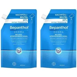 Bepanthol Derma Mildes Körperwaschgel Nachfüllbeutel