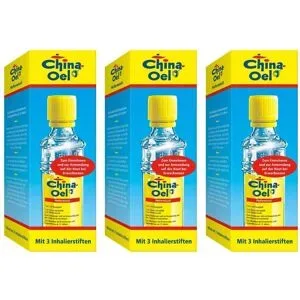 China Oel mit 3 Inhalatoren