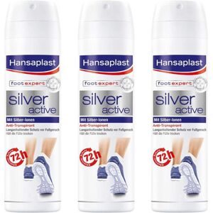 Hansaplast Fußspray Silver Active