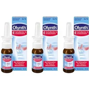Olynth E 0,1 % Nasenspray Schulkinder und Erwachsene