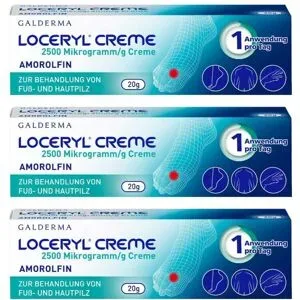 Loceryl Creme bei Fuß- und Hautpilz