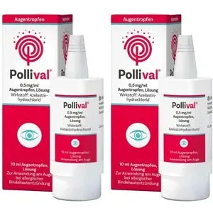 Pollival 0,5 mg/ml Augentropfen Lösung