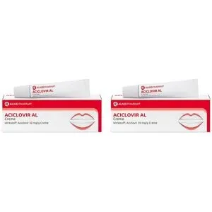 AL Aliud Pharma Aciclovir AL Creme bei Lippenherpes