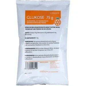 Glukose 75 g Orange Plv.z.her.e.lsg.z.einnehmen