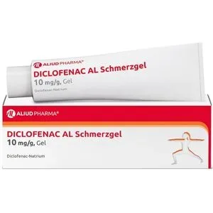 AL Aliud Pharma Diclofenac AL Schmerzgel 10 mg / g für akute Muskelschmerzen