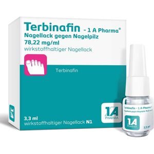Terbinafin - 1 A Pharma® Nagellack gegen Nagelpilz 78,22 mg/ml