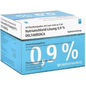 Natriumchlorid-lösung 0,9% Deltamedica Luer-lo Pl.