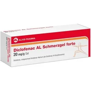 AL Aliud Pharma Diclofenac AL Schmerzgel Forte 20 mg/g Gel