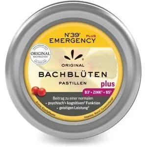 Bachblüten Nummer 3 9 Notfall Pastillen Plus