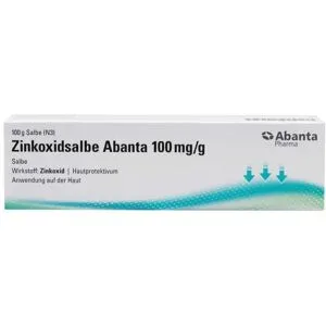 Zinkoxidsalbe Abanta 100 Mg/g
