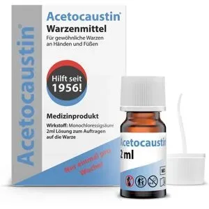 Acetocaustin Lösung Warzenmittel