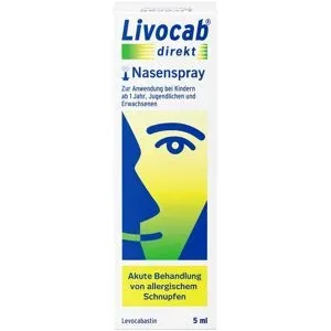 Livocab direkt Nasenspray bei Allergie