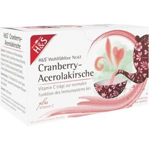 H&S Cranberry-Acerolakirsche mit Vitamin C Fbtl.