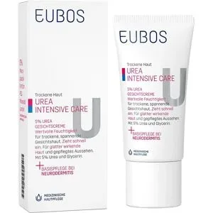 Eubos Trockene Haut Urea 5% Gesichtscreme