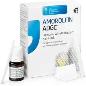 Amorolfin ADGC 50 mg/ml wirkstoffhaltiger Nagellack
