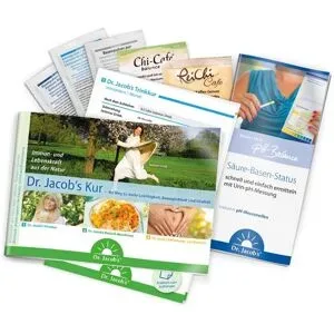 Dr. Jacob's Kur Probierpaket pH-Balance Basenpulver Chi-Cafe