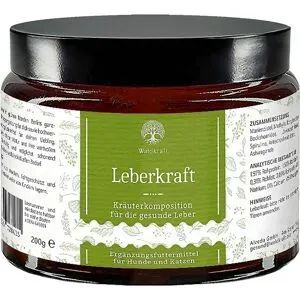 Leberkraft Kräuterpulver Waldkraft Plv.f.hund/kat.