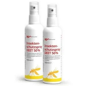 Insektenschutzspray DEET 50 % gegen Mücken von apodiscounter