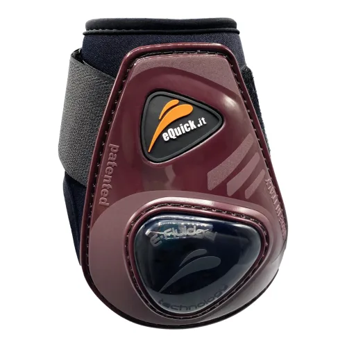 eQuick Streichkappen eSHOCK LEGEND VELCRO - Braun -  Farbe: Braun, Grösse: S