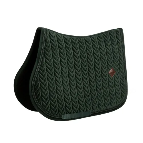 Kentucky Schabracke Velvet Mini-Pearls - Pine Green -  Grösse: DR, Farbe: Pine Green