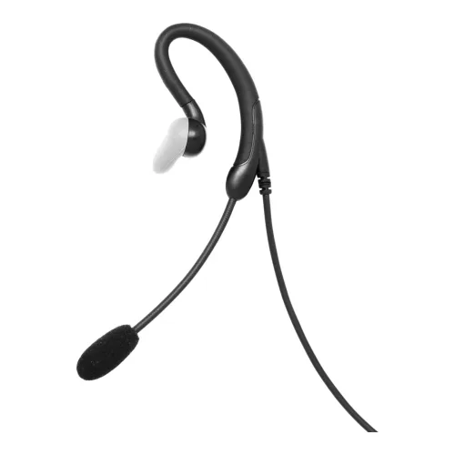 CEE ONWELL Mono Headset mit Schwanenhalsmikrofon - Schwarz -