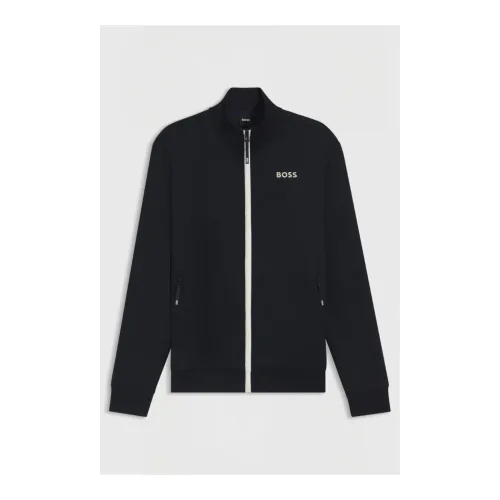 BOSS Equestrian Functional Cardigan Sammy - Sky Captain -  Grösse: M