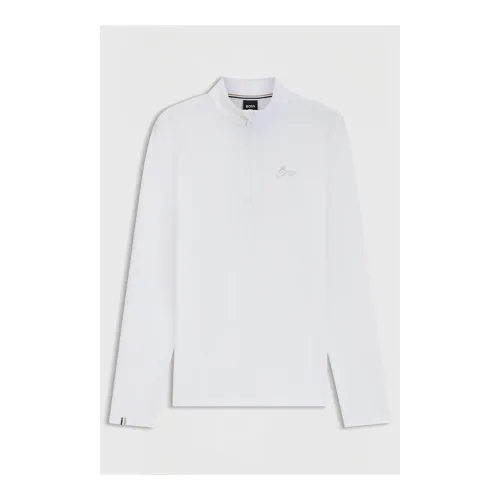 BOSS Equestrian Turniershirt Minou Texture Damen - White -  Farbe: White, Grösse: M