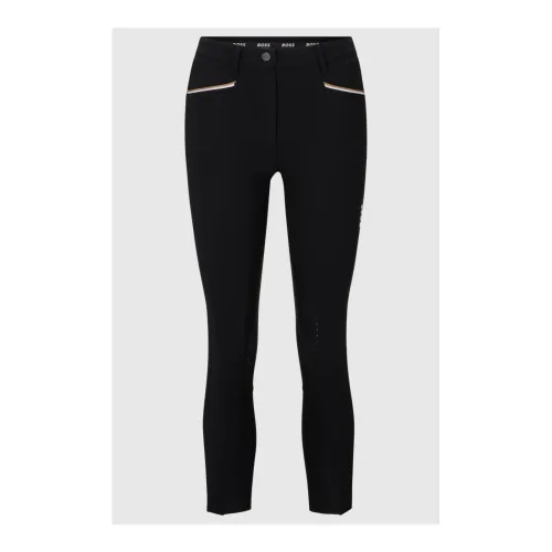 BOSS Equestrian Reithose Hazel Kniebesatz Damen - Black -  Grösse Bekleidung Damen: XXS, Farbe: Black