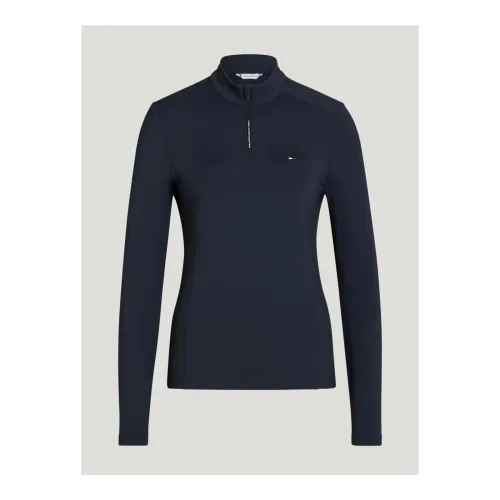 Tommy Hilfiger Equestrian Funktionsshirt Milo Damen - Desert Sky -  Grösse: L