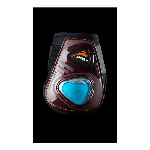 eQuick Streichkappen eSHOCK VELCRO - Braun -  Farbe: Braun, Grösse: L