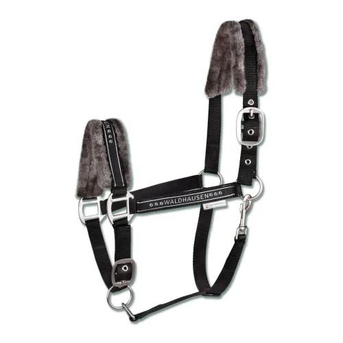 Waldhausen Halfter Elegant - Schwarz -  Farbe: Schwarz, Grösse Pferd: Pony