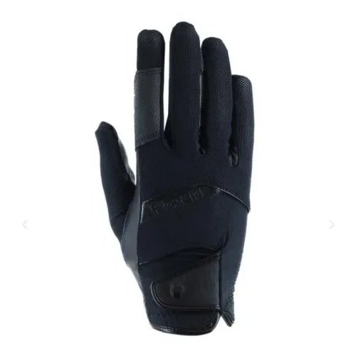Roeckl Reithandschuh Millero - Black -  Grösse Handschuhe: 7.5, Farbe: Black