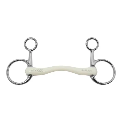 Stübben Fine Line Flex Bauchertrense / 16 mm Gebisslängegrösse: 11.5 cm