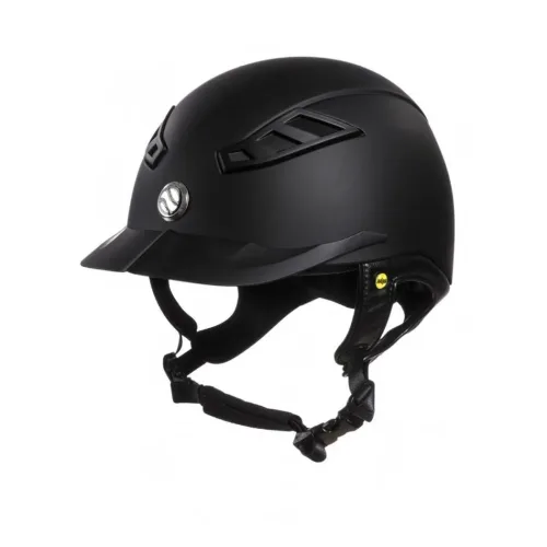 Back on Track Reithelm EQ3 Smooth Top Damen - schwarz Reithelmgrössen: 59-61