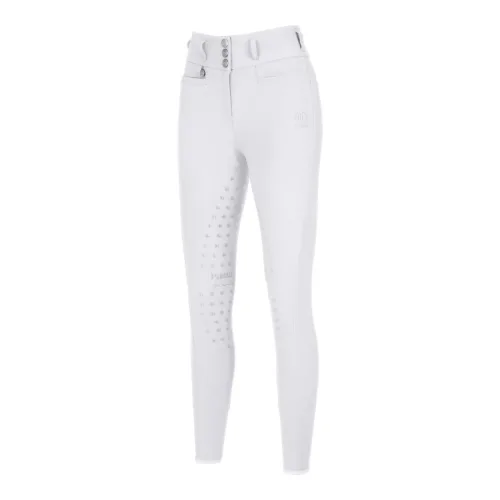 Pikeur Reithose Linn Highwaist SD Vollgrip Damen - White -  Farbe: White, Grösse Bekleidung Damen: 44